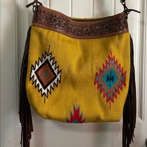 American Darling Saddle Blanket Purse
